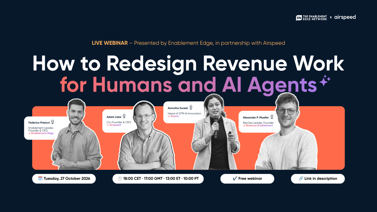 How to Redesign Revenue Work for Humans and AI Agents