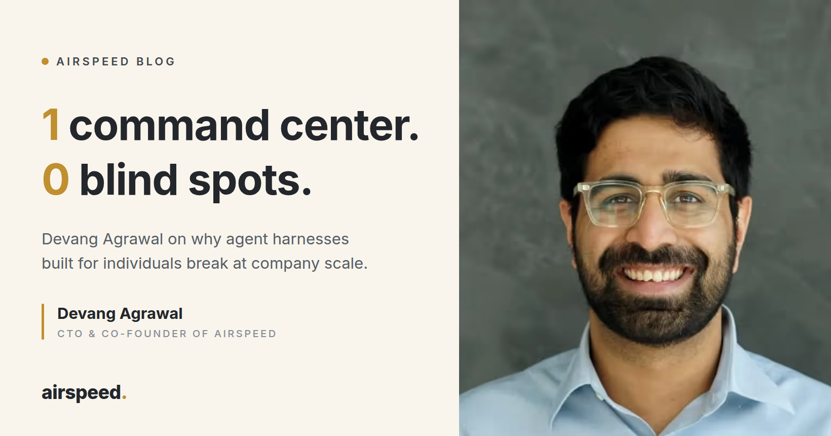 Why agent harnesses built for individuals break at enterprise scale.