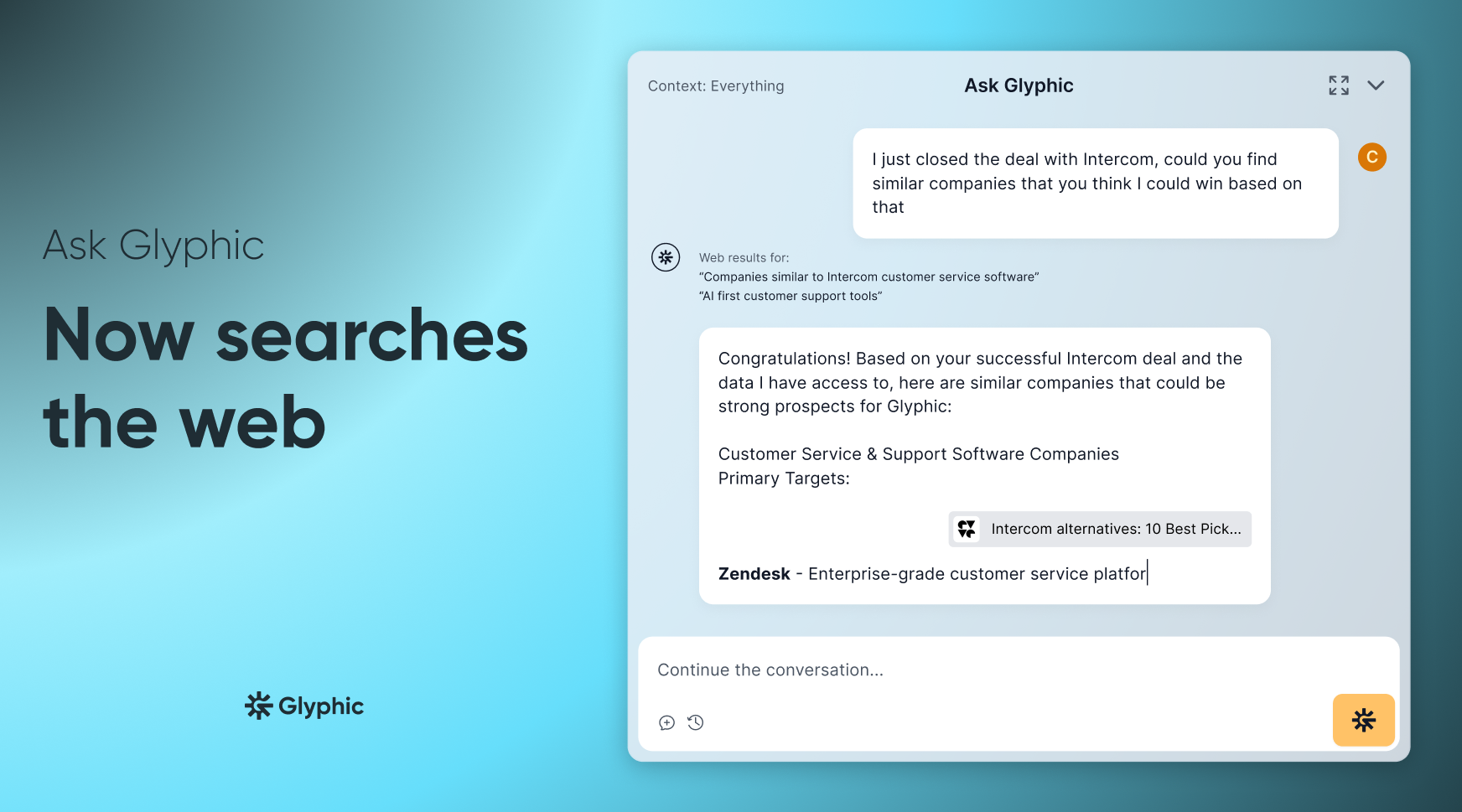 Ask Airspeed now has access to live internet data 🌍